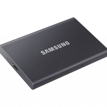 Samsung T7 hordozható SSD, 1TB, USB 3.2, Szürke