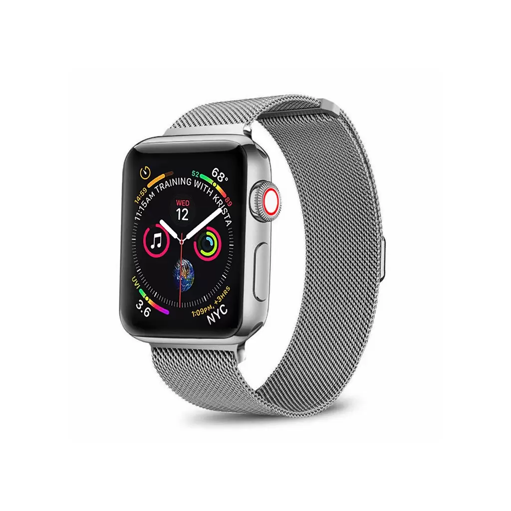 XPRO™ Apple Watch két részes milánói szíj Ezüst 38mm/40mm/41mm