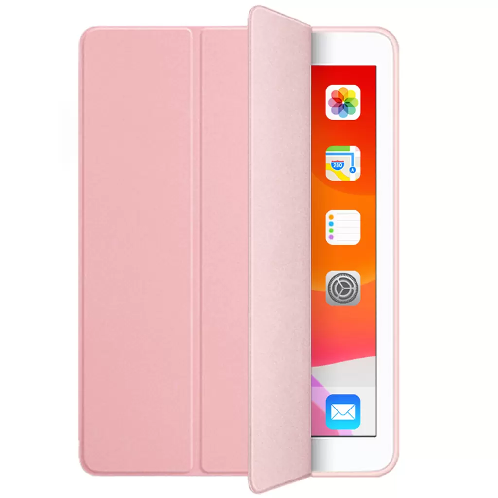 XPRO Smart Book tok szilikon hátlappal pink, Apple iPad 10,2