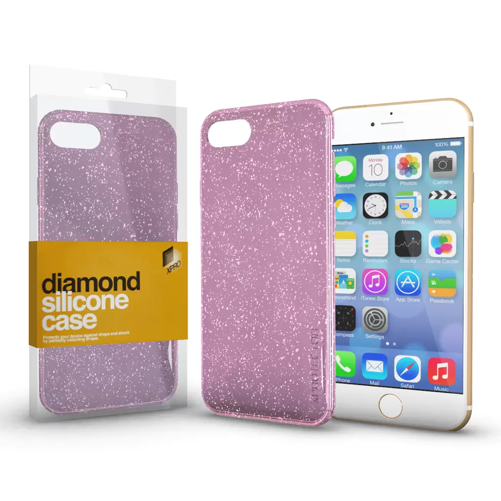 XPRO™ Szilikon tok Diamond Pink Samsung A32 5G készülékhez