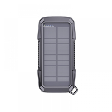 Cellect Solar Powerbank, 20000mAh, Fekete