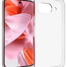 Google Pixel 9a vékony szilikon hátlap, Átlátszó
