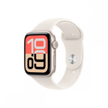 Apple Watch SE3 GPS 44mm csillagfény alutok, csillagfény sport M