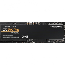 Samsung 970 EVO Plus SSD, 250GB, NVMe, M.2