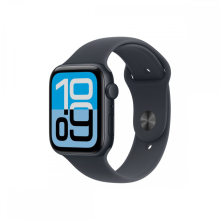 Apple Watch SE3 GPS 44mm éjfekete alutok, éjfekete sport M/L
