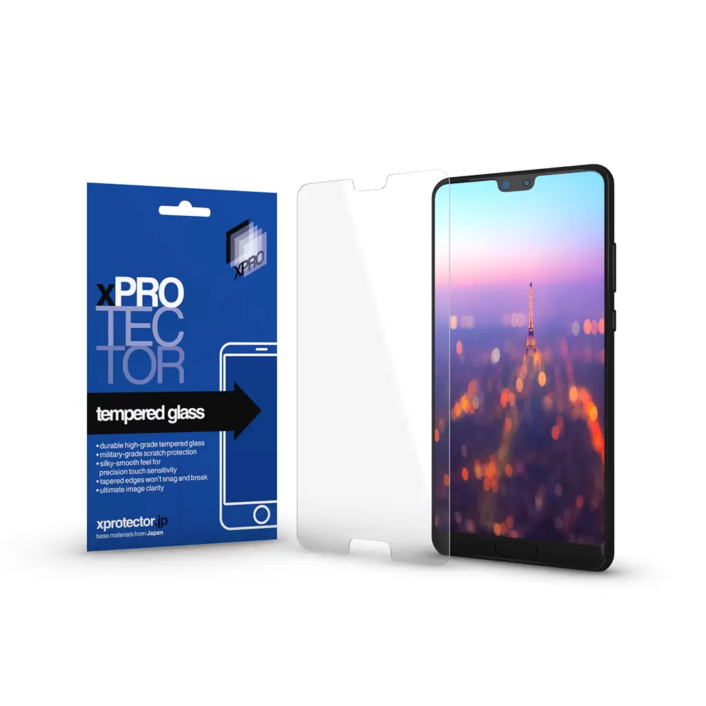 XPRO™ Tempered Glass 0.33mm kijelzővédő üveg / üvegfólia Huawei P20 Pro készülékhez