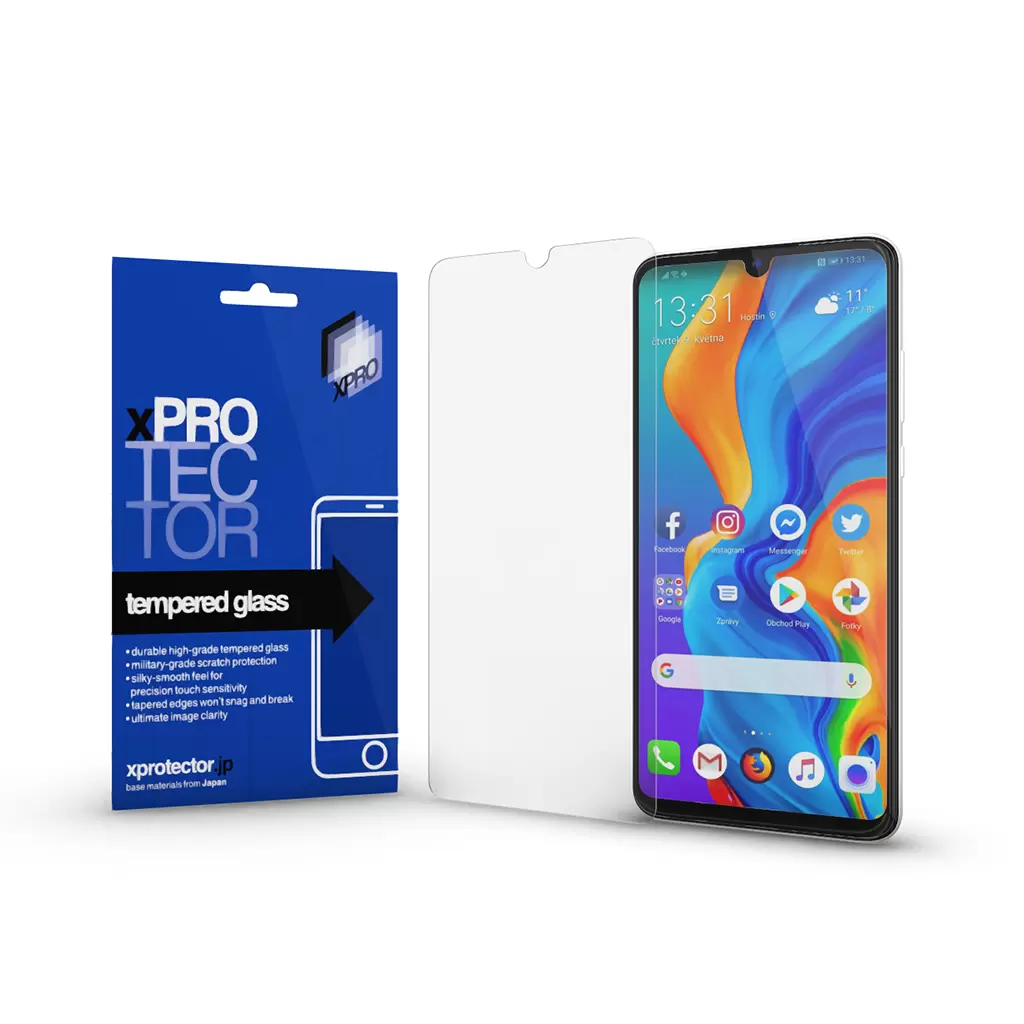 XPRO™ Tempered Glass 0.33mm kijelzővédő üveg / üvegfólia Huawei P30 Lite készülékhez