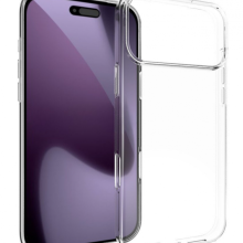 iPhone 17 Pro Max vékony TPU szilikon hátlap,Átlátszó