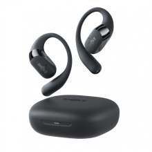 Shokz OpenFit 2 Bluetooth headset, fekete
