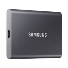 Samsung T7 hordozható SSD, 2TB, USB 3.2,Szürke