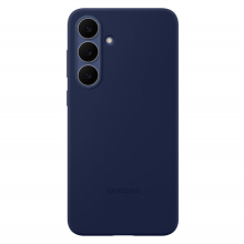 Samsung S25 FE szilikon védőtok, sötét kék