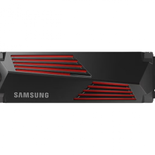 Samsung 990 PRO Heat-Sink, PCIe 4.0, NVMe 2.0, 4TB, 2400 TBW