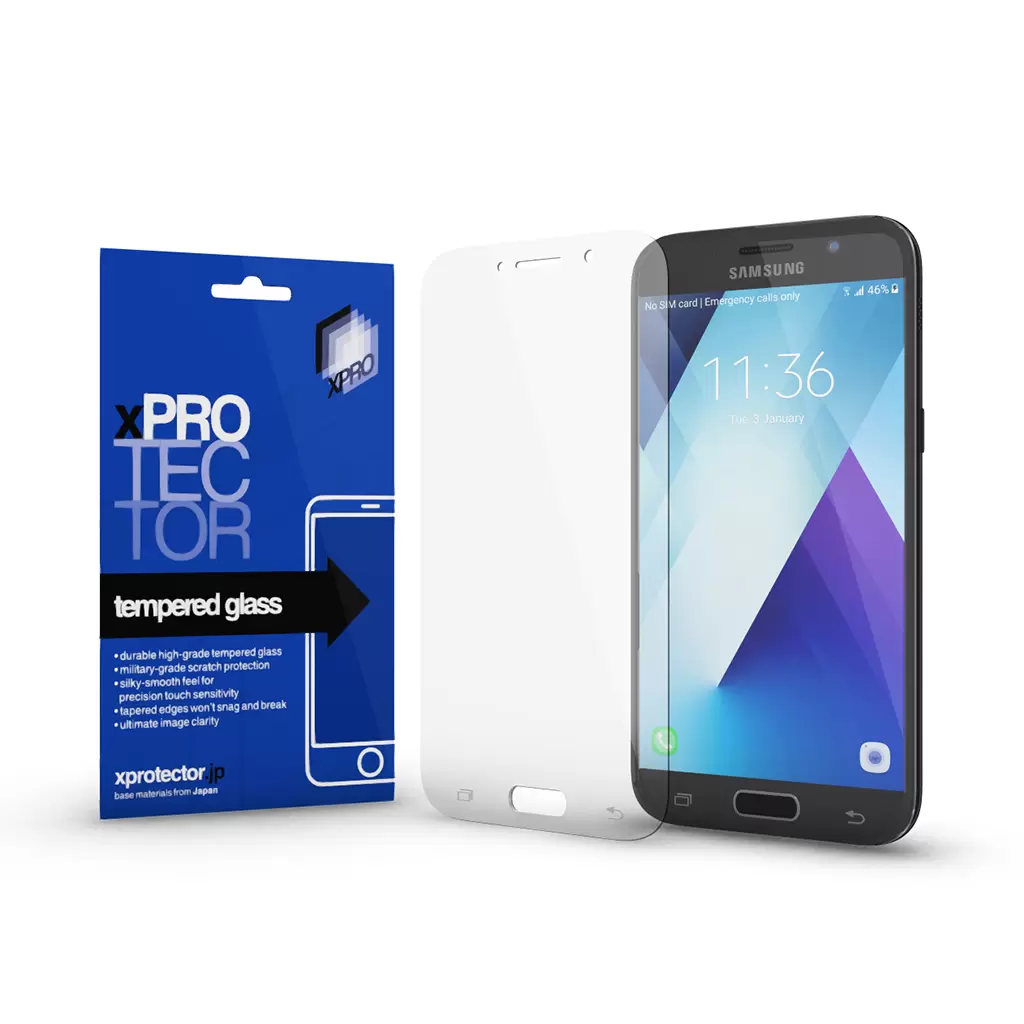 XPRO™ Tempered Glass 0.33mm kijelzővédő üveg / üvegfólia Samsung Galaxy A5 2017 készülékhez