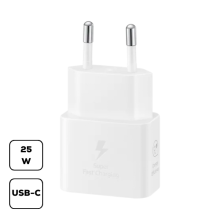 Samsung hálózati adapter, 25W, fehér