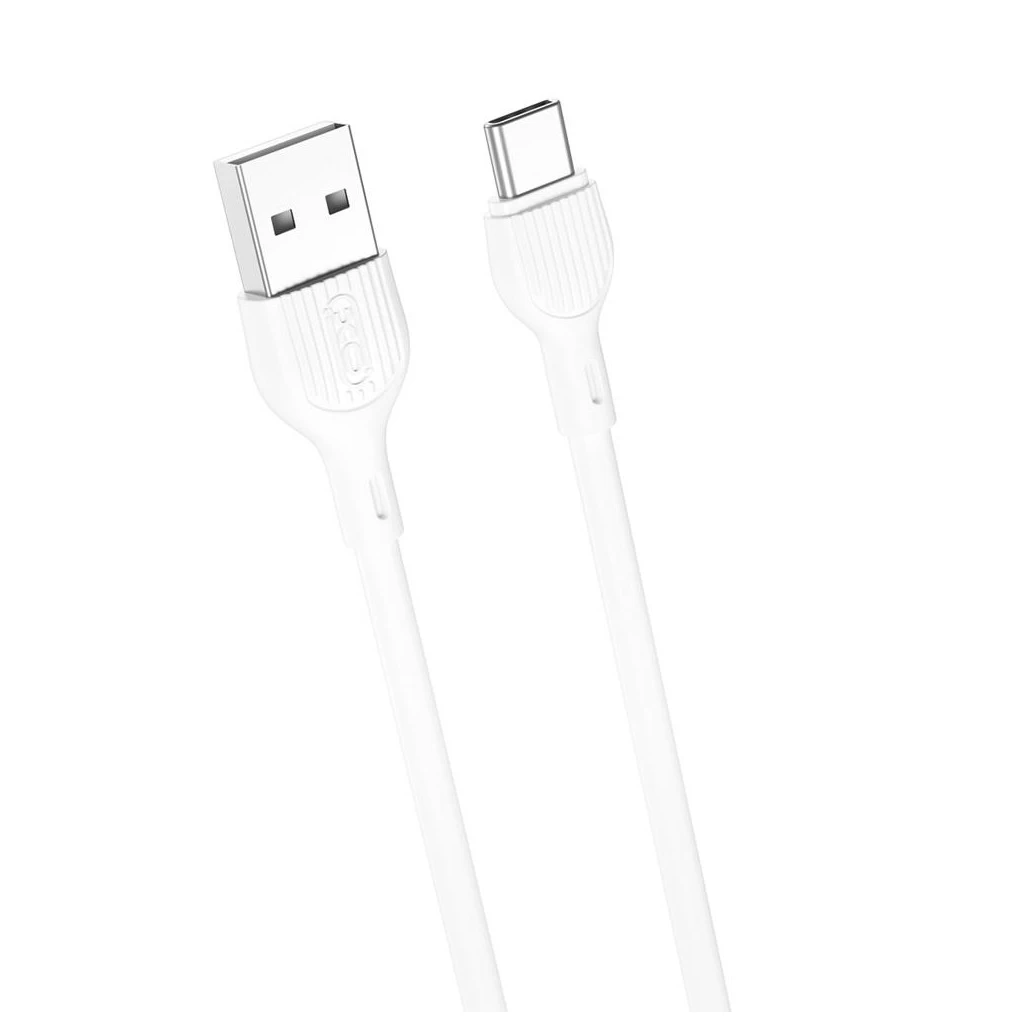 XO NB200 kábel USB-A / USB-C 2M 2.1A Fehér