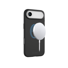 Mágneses puha szilikon tok, iPhone  Air, Fekete