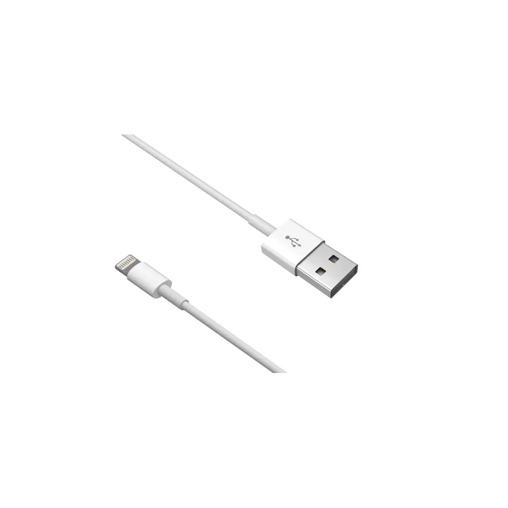 Devia USB To Lightning Kábel Fehér 1M