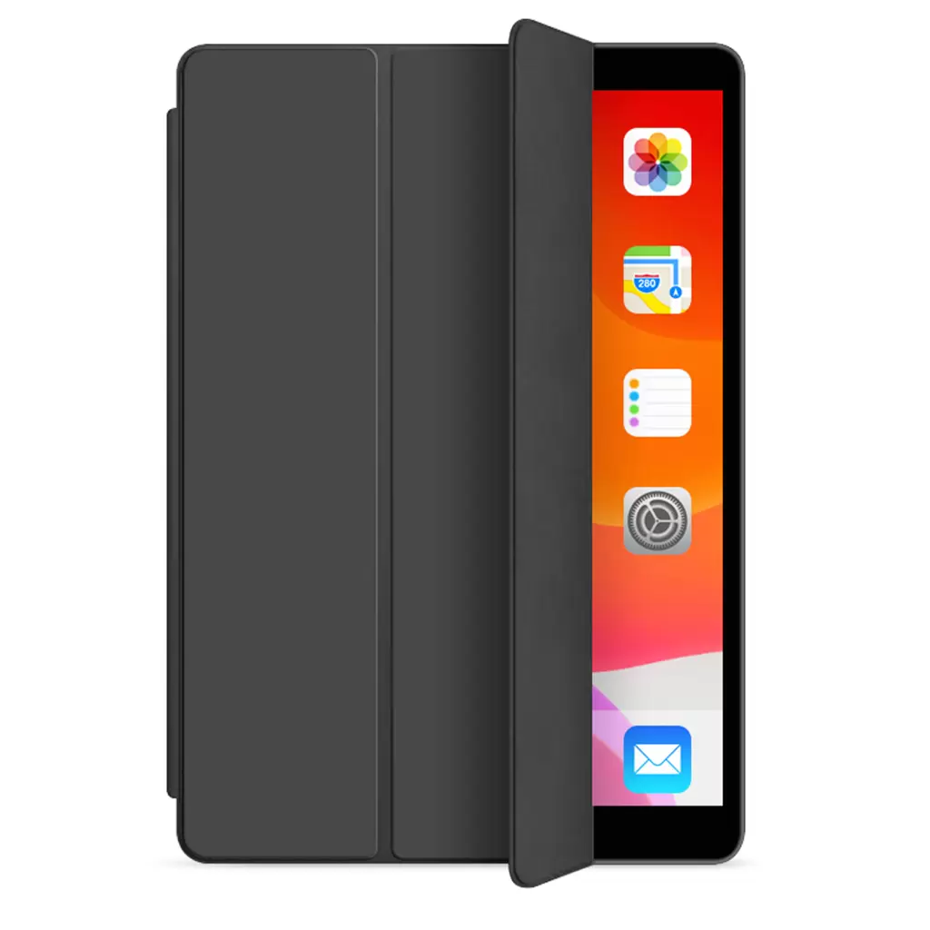 XPRO Smart Book tok szilikon hátlappal fekete, Apple iPad 10,2