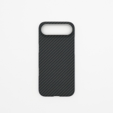 Mágneses aramid karbon tok, iPhone Air , Fekete