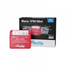 Shelly Z-Wave 1PM Mini okosrelé