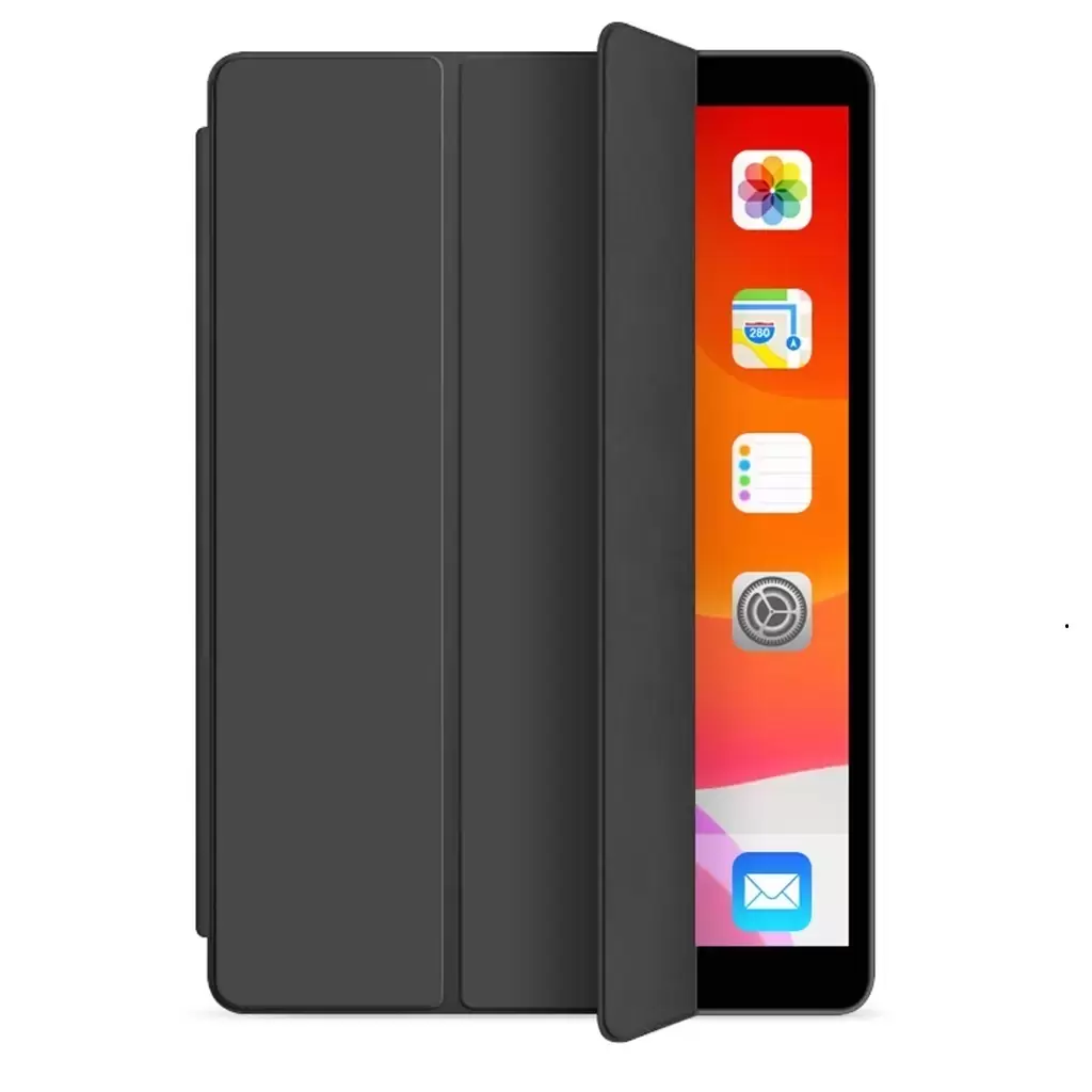 XPRO Smart Book tok kemény hátlapos szilikon védőéllel fekete Apple Ipad 10,9