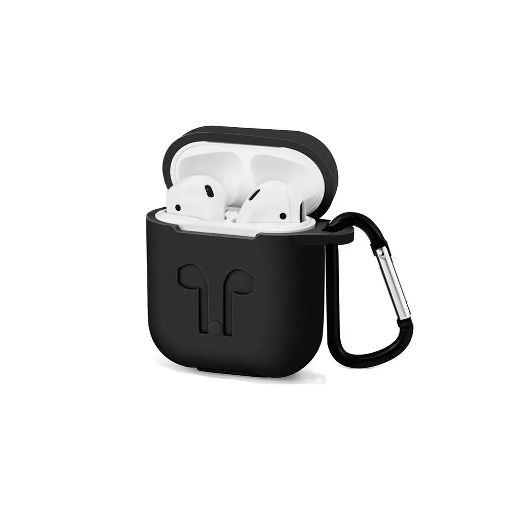 XPRO Apple Airpods szilikon tok. Fekete