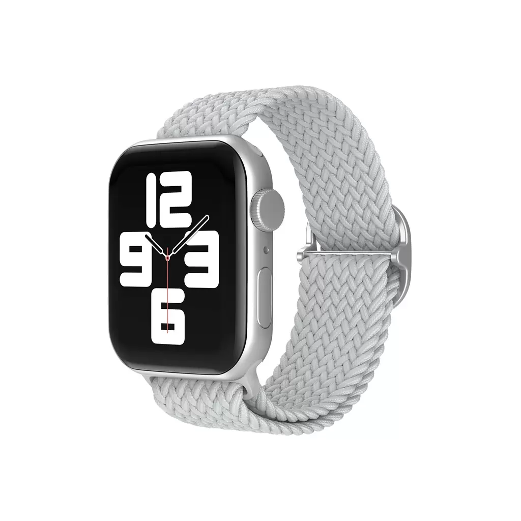 XPRO™ Apple Watch szőtt szövet körpánt Fehér 42mm/44mm/45mm/49mm