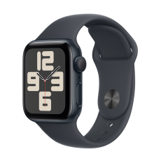 Apple Watch SE2 v3 GPS 40mm fekete alutok, fekete sport M/L