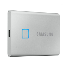 Samsung T7 hordozható SSD, 2TB, USB 3.2, Ezüst