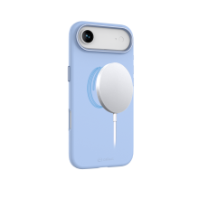 Mágneses puha szilikon tok, iPhone  Air, V.kék